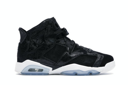 Jordan 6 Retro Heiress Black Suede (GS)