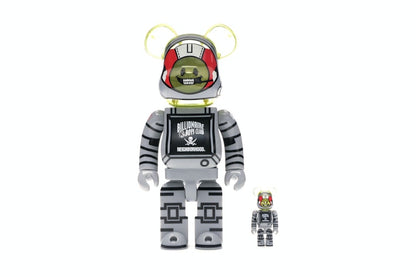 Bearbrick x Billionaire Boys Club x Neighborhood 100% & 400% Set White/Black