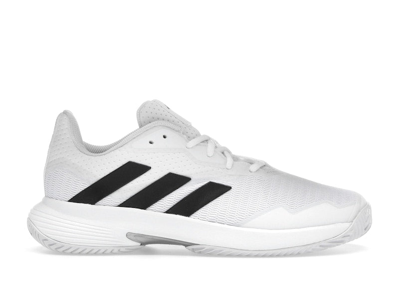 adidas Courtjam Control Cloud White Core Black Matte Silver