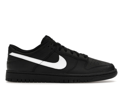 Nike Dunk Low Black White Swoosh