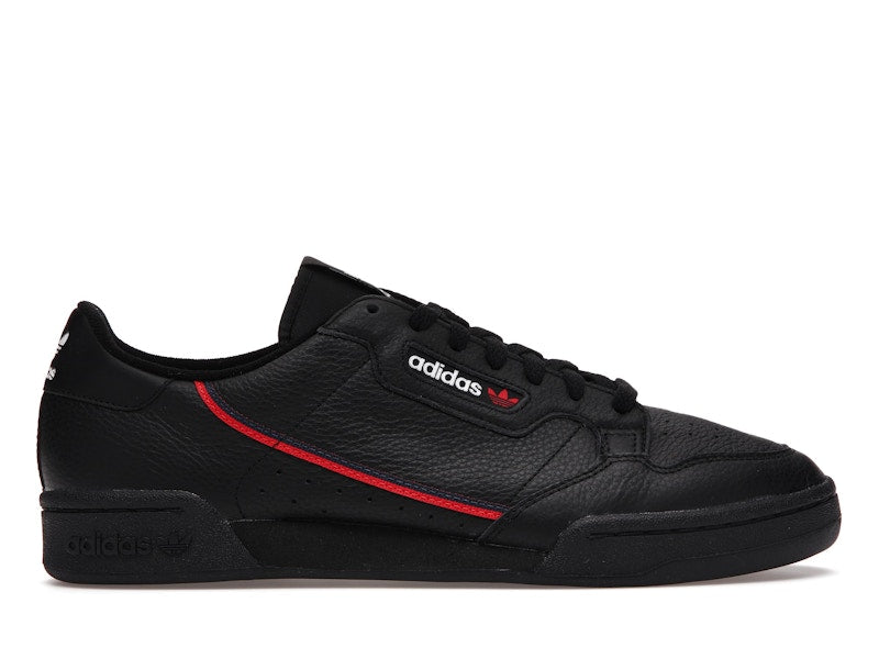 adidas Continental 80 Black Scarlet Red