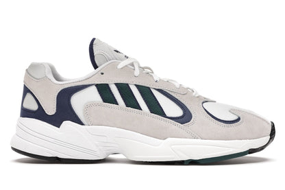 adidas Yung-1 White Noble Green Dark Blue