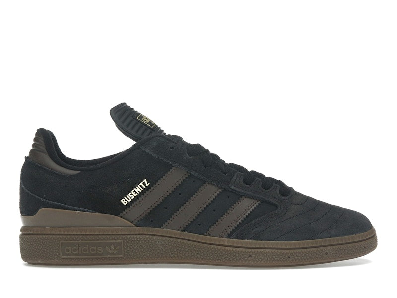 adidas Busenitz Pro Core Black Brown Gold Metallic