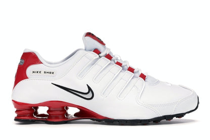 Nike Shox NZ White University Red