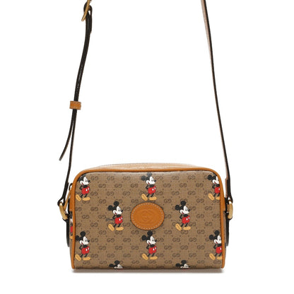 Gucci x Disney Mickey Mouse Crossbody Bag Brown