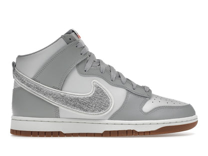 Nike Dunk High University Chenille Swoosh Light Smoke Grey