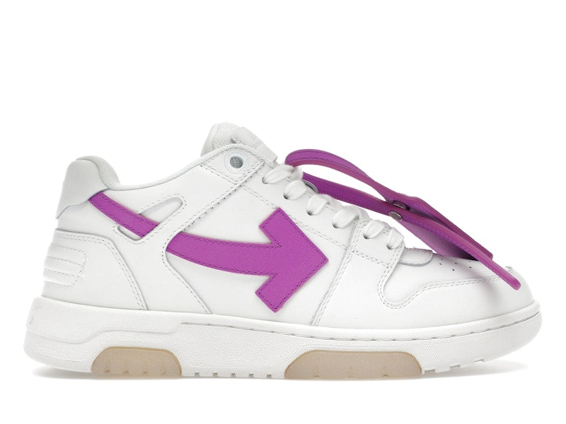 OFF-WHITE Out Of Office OOO Low Tops White Purple (Women's)