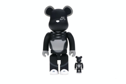 Bearbrick Nike SB 100% & 400% Set Black