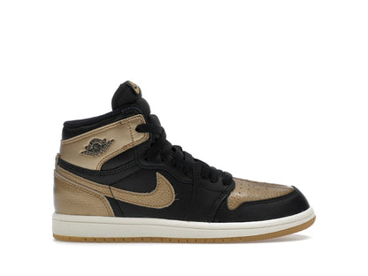Jordan 1 Retro High OG Black Metallic Gold (PS)