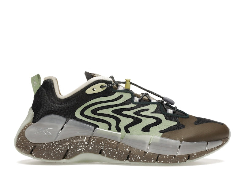 Reebok Zig Kinetica II Brain Dead Grey Green