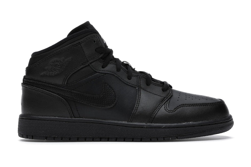 Jordan 1 Retro Mid Black (2016) (GS)