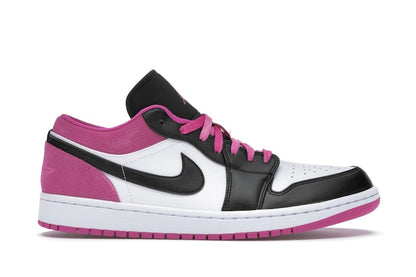 Jordan 1 Low Black Active Fuchsia