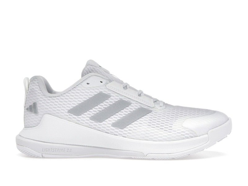 adidas Novaflight 2 Indoor Cloud White Silver Metallic (Women's)