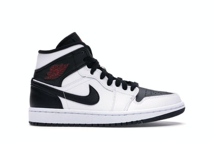 Jordan 1 Mid Reverse Black Toe (Women's)