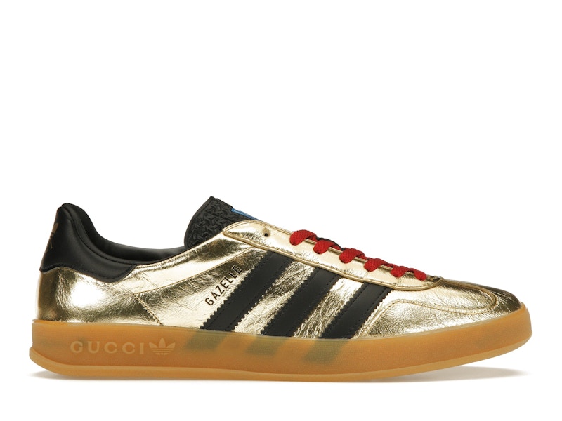adidas x Gucci Gazelle Metallic Gold