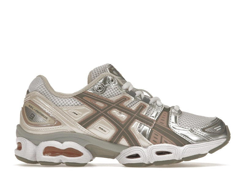 ASICS Gel-Nimbus 9 White Oatmeal (Women's)