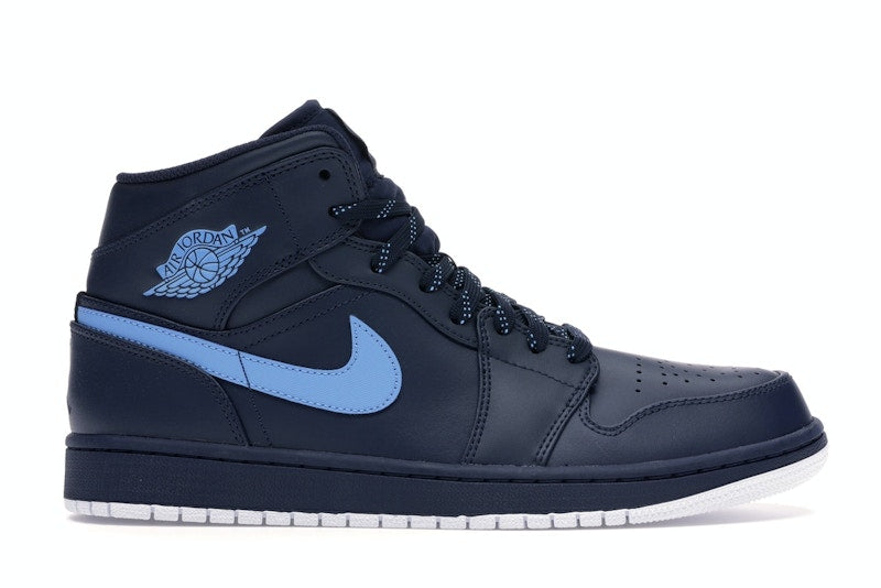 Jordan 1 Retro Mid Obsidian University Blue