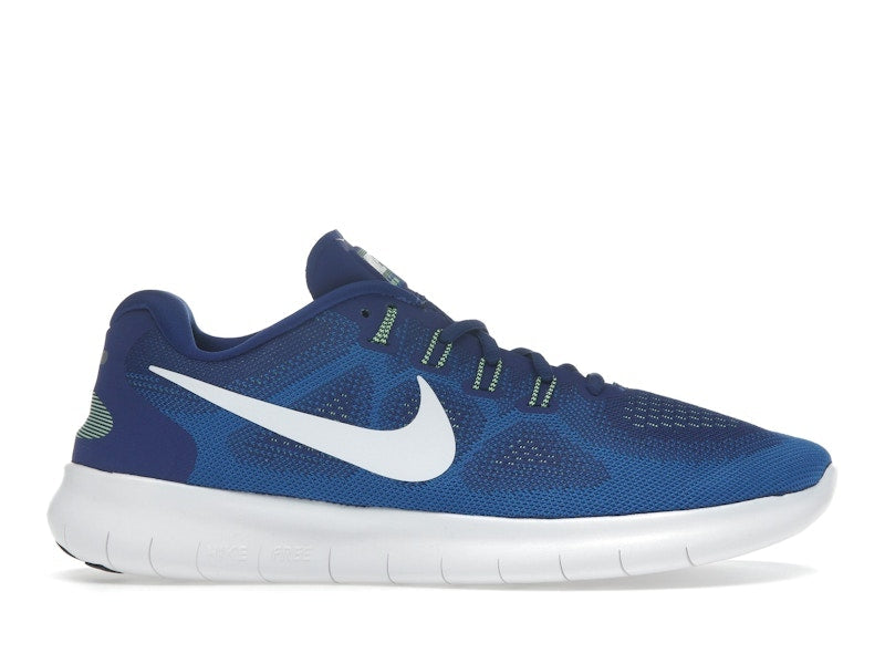 Nike Free Rn 2017 Deep Royal Blue White-Soar