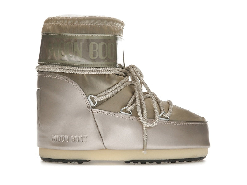 Moon Boot Icon Low Boot Glance Platinium