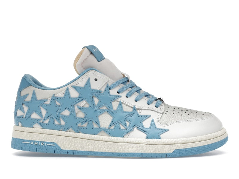 AMIRI Stars Low Top White Blue