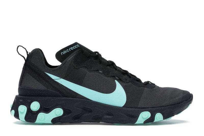 Nike React Element 55 Black Aurora Green