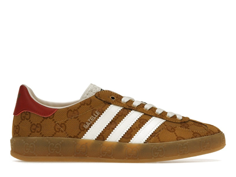 adidas Gazelle Gucci Original GG Beige Brown (Women's)