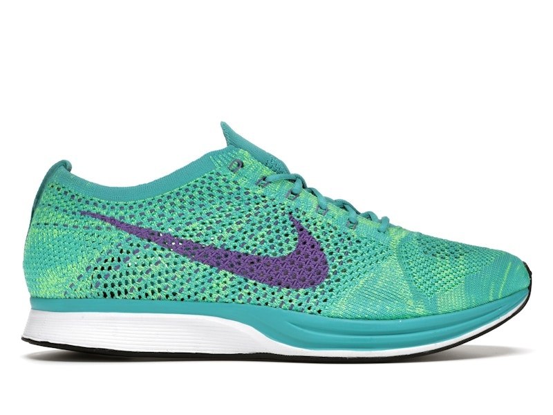 Nike Flyknit Racer Sport Turquoise Hyper Grape