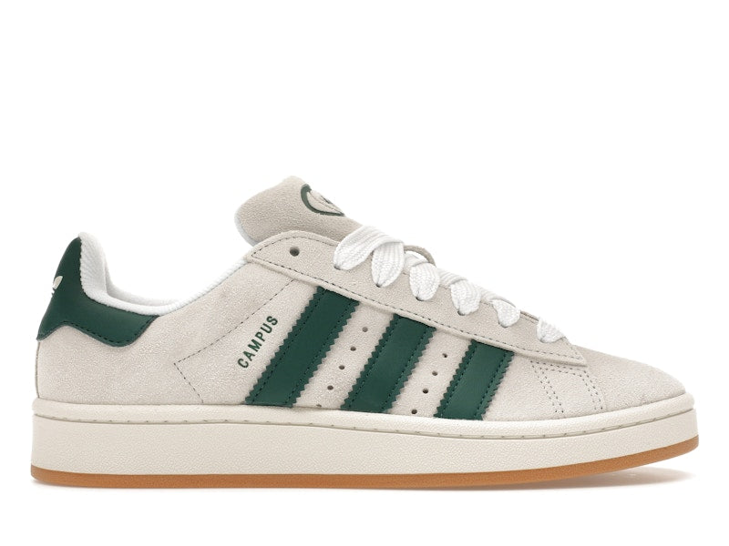 adidas Campus 00s Crystal White Collegiate Green (Women's)