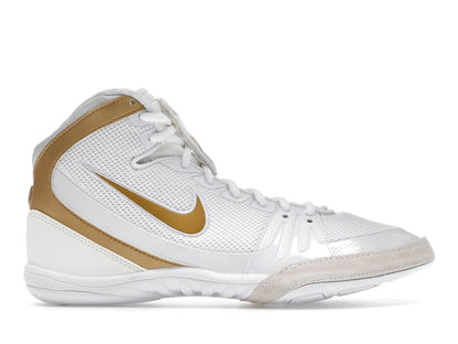 Nike Freek White Wolf Grey Metallic Gold