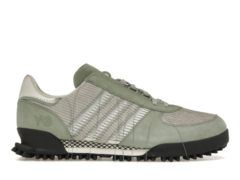 adidas Y-3 Marathon Trail Silver Green Light Brown Off White