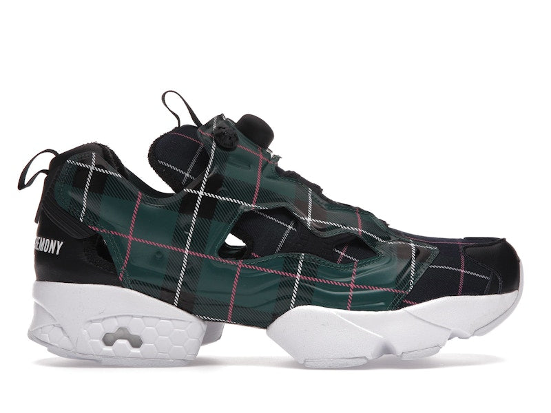 Reebok Instapump Fury Opening Ceremony Plaid Green