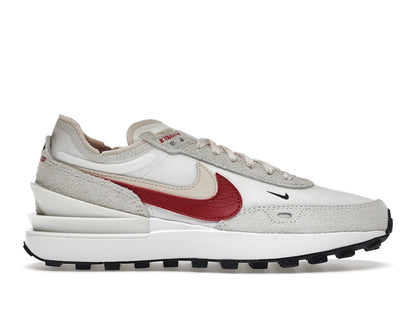 Nike Waffle One SE Sail Pearl White Black Gym Red (Women's)