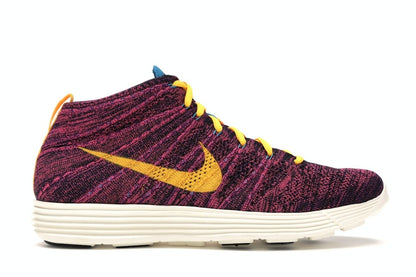 Nike Lunar Flyknit Chukka Grand Purple Laser Orange