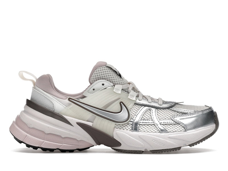 Nike V2K Run Platinum Tint Summit White Cave Stone Metallic Silver (Women's)