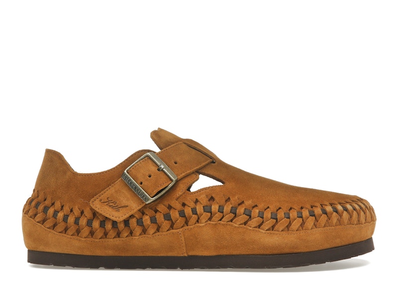 Birkenstock London Braided Shearling Kith Mink