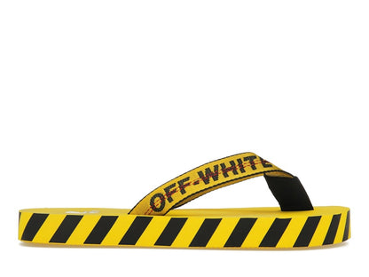 OFF-WHITE Industrial Flip Flops Yellow SS21
