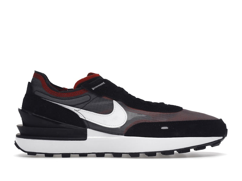 Nike Waffle One SE Black Sport Red
