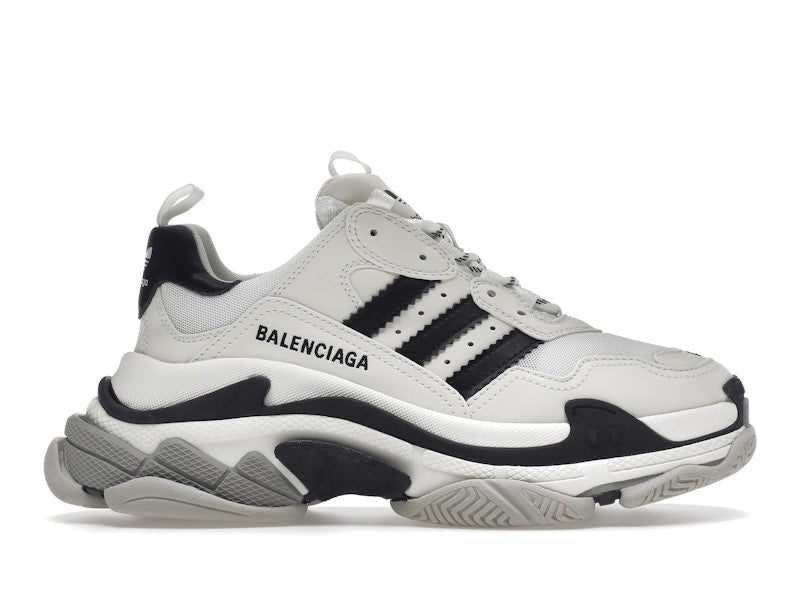 Balenciaga x adidas Triple S White Black (Women's)