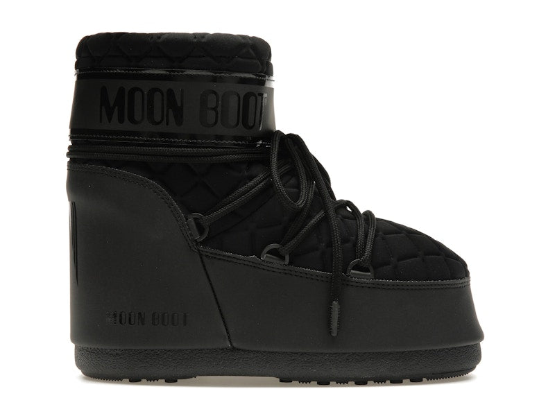 Moon Boot Icon Quilt Low Boot Sigma Black