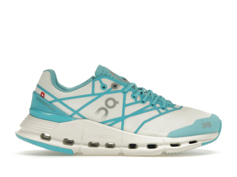 On Running Cloudnova Z5 White Cyan (Women's)