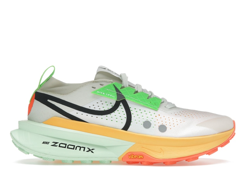 Nike ZoomX Zegama 2 Summit White Laser Orange Total Orange Black