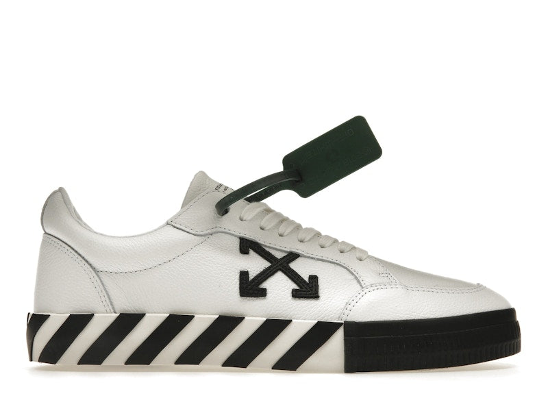 OFF-WHITE Vulc Low Leather White Black SS22