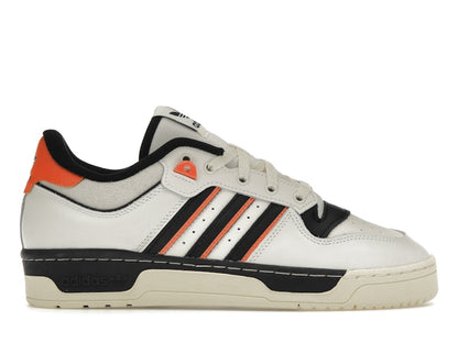 adidas Rivalry 86 Low White Black Semi Impact Orange