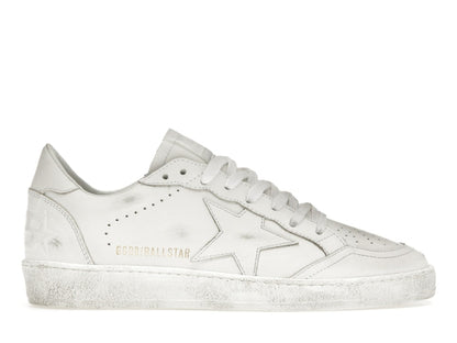 Golden Goose Ball Star Triple White