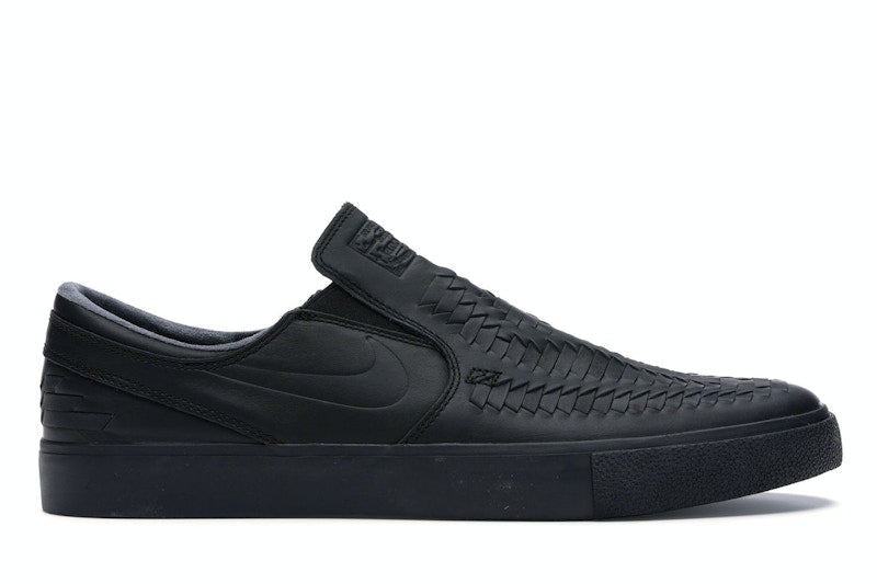 Nike SB Zoom Stefan Janoski Slip RM Crafted Woven Black