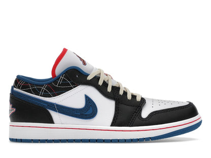 Jordan 1 Low SE Industrial Blue Sashiko