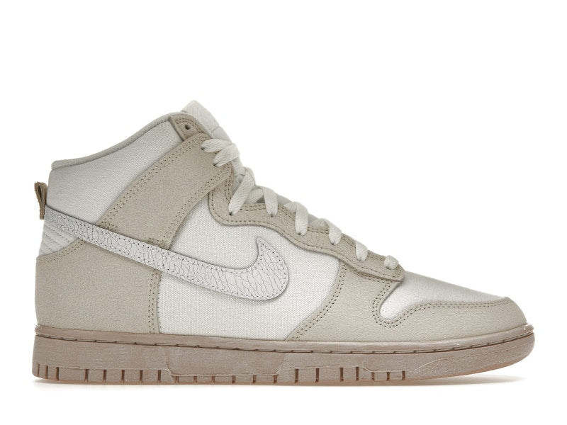 Nike Dunk High Retro PRM Cracked Leather Swoosh