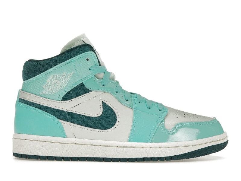 Jordan 1 Mid Chenille Bleached Turquoise (Women's)