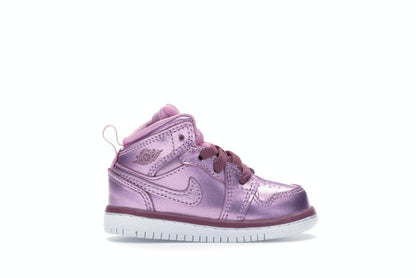 Jordan 1 Mid Pink Rise (TD)