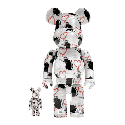 Bearbrick Love Rat 100% & 400% Set